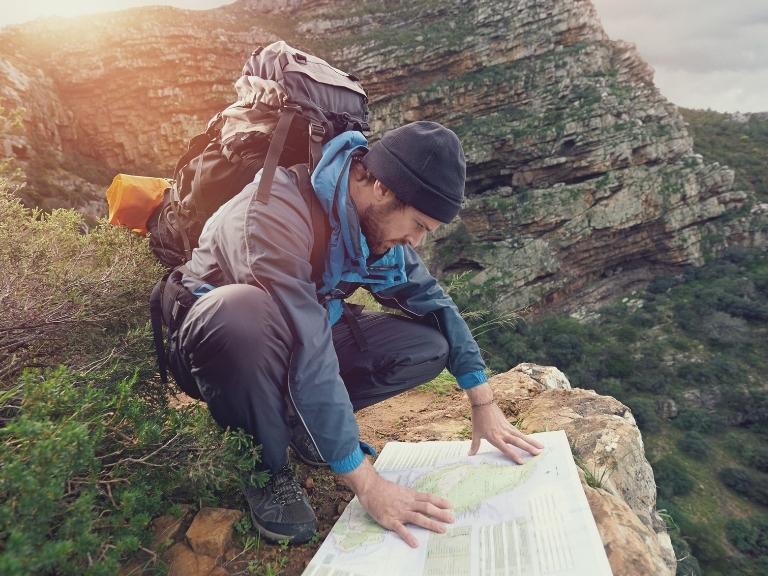 pigeon-forge-lost-hiker-checks-map