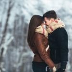 pigeon-forge-couple-snowy-forest