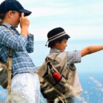 pigeon-forge-children-hiking-pointing