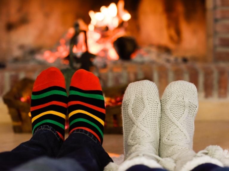 pigeon-forge-socks-fireplace-couple