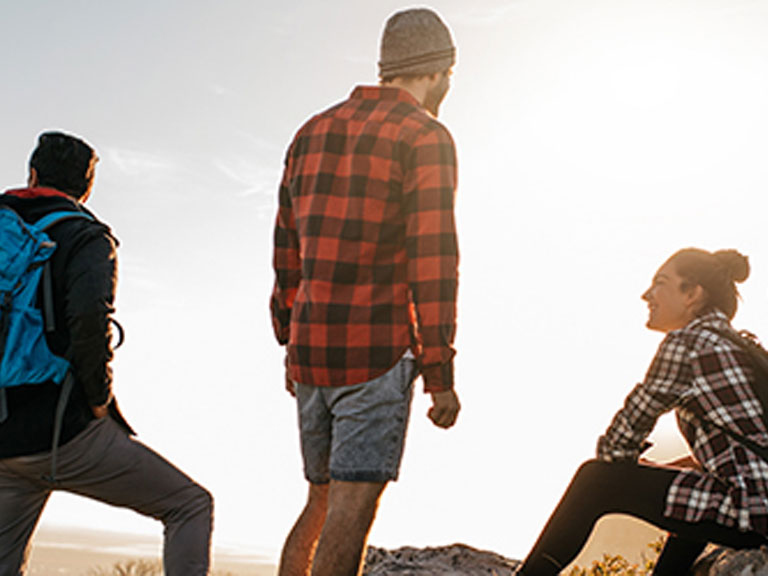 hikers-on-mountain-sunny