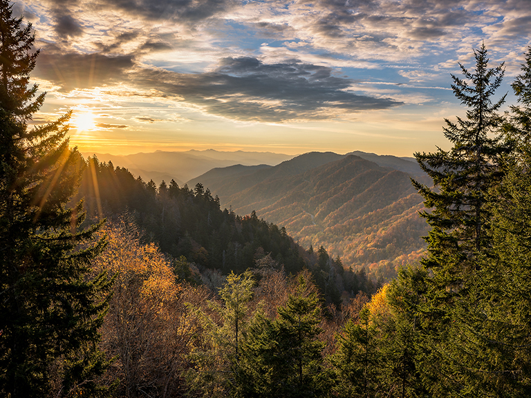 colorful-leaves-and-cabin-amenities-pigeon-forge