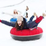 pigeon-forge-girl-snow-tubing