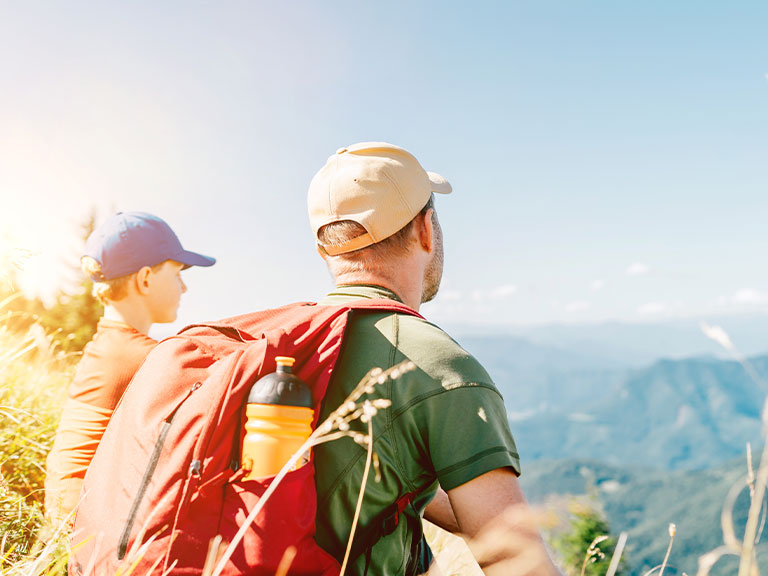 father-and-son-mountain-top